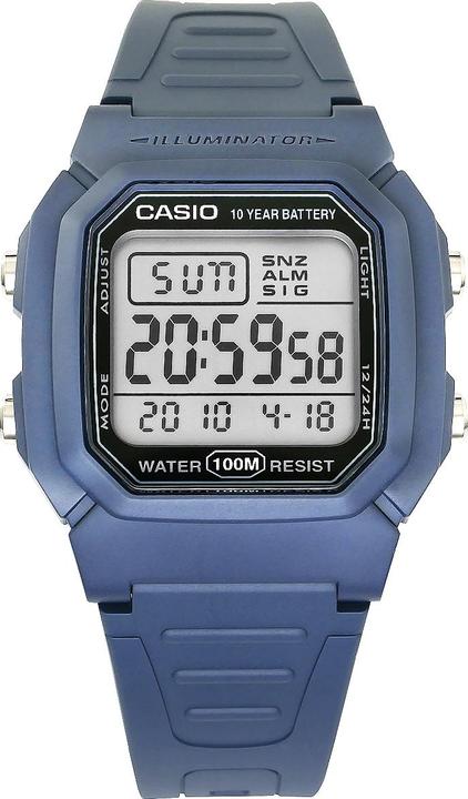 Immagine prodotto Casio Retro Vintage - W-800H-2A (Orologio digitale, 37 mm)