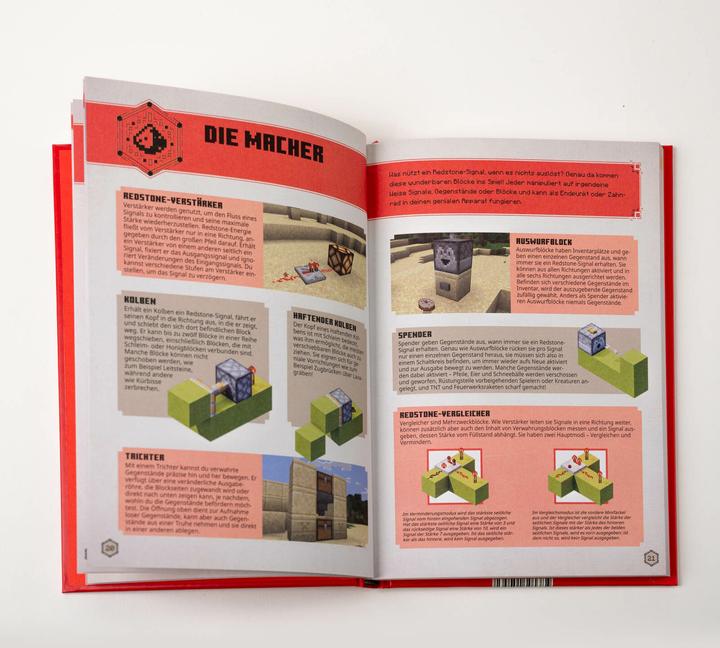 Productafbeelding Minecraft - Das Redstone-Handbuch (Duits, Minecraft, Joseph Shanel, Matthias Wissnet, Mojang Van, 2022)