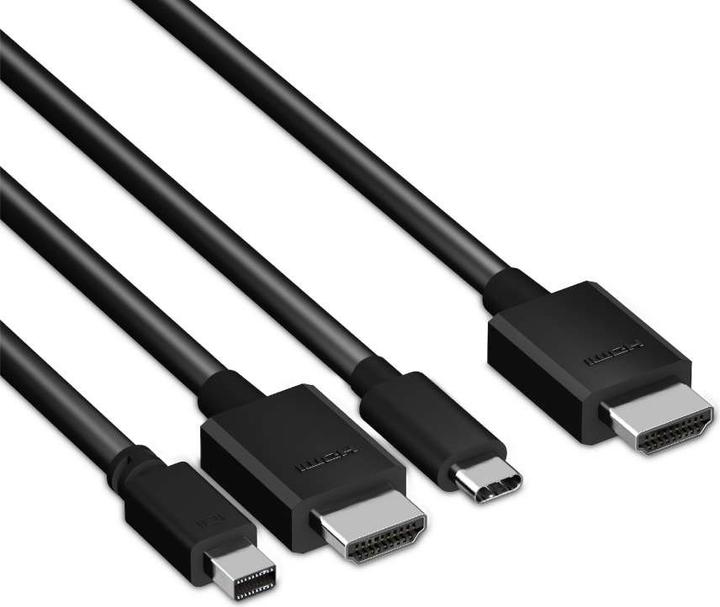 Produktbild Club 3D Aktiver Adapter Multiport zu HDMI 4K60Hz (USB Typ-C, Mini DP, HDMI, 8 cm)