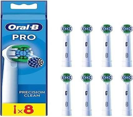 Immagine prodotto Oral-B Pro Precision Clean Replacement Brush Heads for Electric Toothbrush - Pack of 8 (8 x)