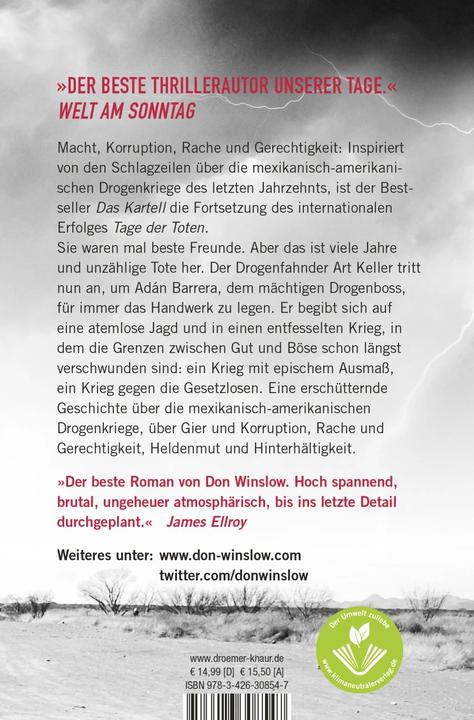 Produktbild Das Kartell (Deutsch, Don Winslow, 2021)