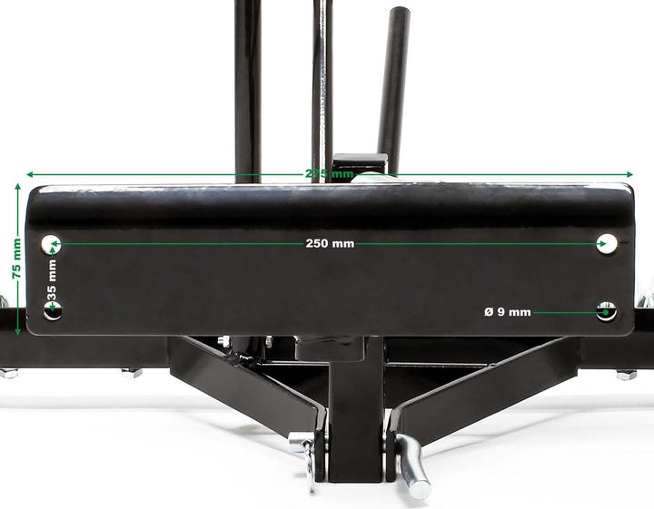 Produktbild Wiltec Vertikutierer 120cm für Aufsitzmäher Rasenlüfter Rasenpflege Rasentraktor