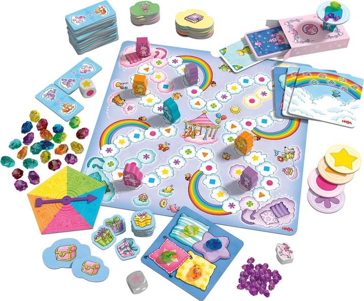 Immagine prodotto Haba Collezione di giochi della felicità con i glitter degli unicorni (Tedesco, Francese, Italiano, Inglese)