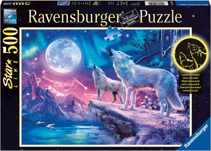 Produktbild Ravensburger Wolf im Nordlicht (500 Teile)