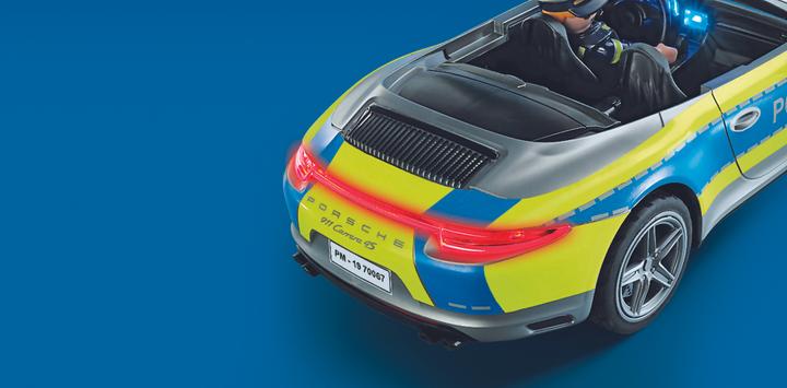 Actual product image Playmobil Porsche 911 Carrera 4S Police (70067, Playmobil Porsche)