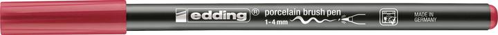 Actual product image Edding Porcelain colouring pen Brushpen (Crimson, 4 mm, 1 x)