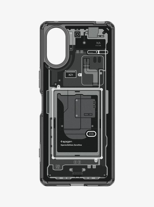 Actual product image Spigen Ultra Hybrid case for Sony Xperia 5 V - Zero One (Sony Xperia 5 V)