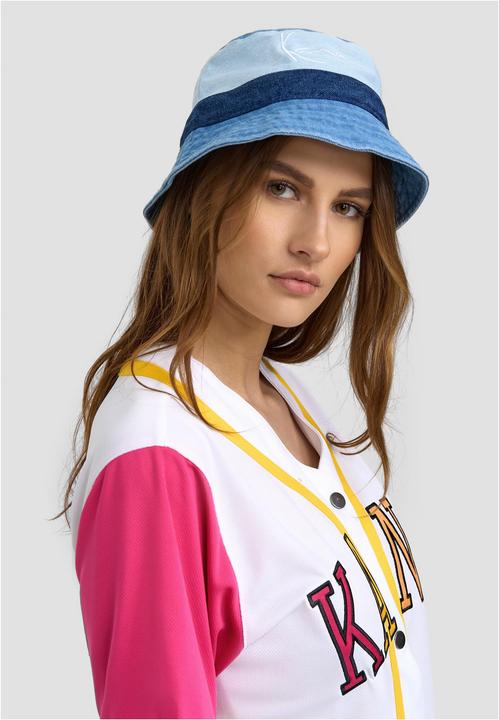 Image du produit Karl Kani KKWACCQ221010BLU Signature Block Denim Bucket Hat bleu (Taille unique)