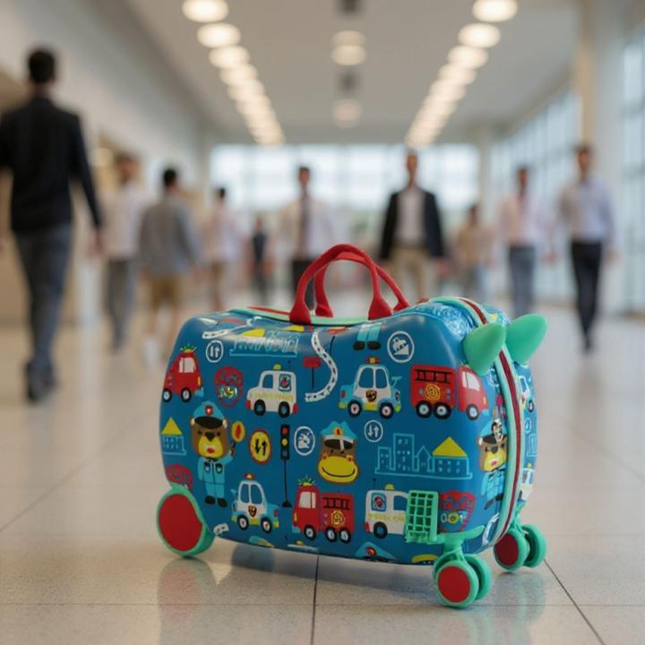 Produktbild Hermex Kinderkoffer Hartschalenkoffer Reisegepäck Kindertrolley Koffer (18 l, Handgepäck (bis 50l))