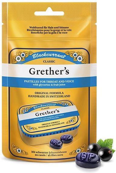 Grethers Blackcurrant Pastillen Pastillen (1 Stück)
