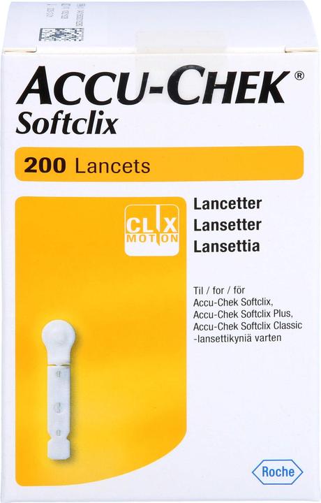 Actual product image Kohlpharma Accu-Chek Softclix lancets, 200 pcs LAN (Lancets)