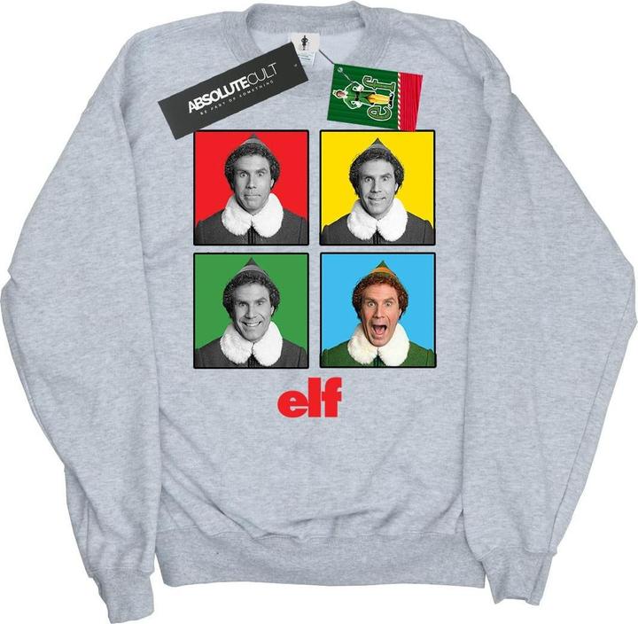 Elf Four Faces Sweatshirt Jungen