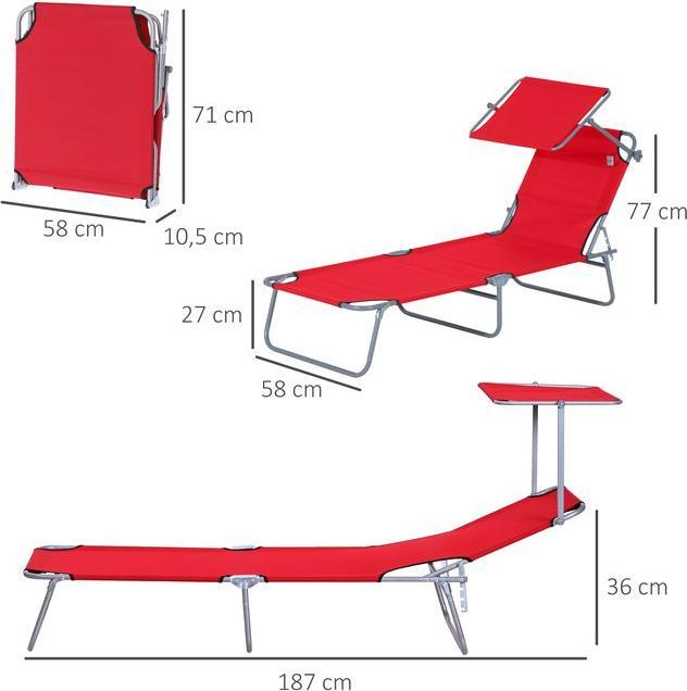 Produktbild Swisshandel24 Sonnenliege (187 cm)