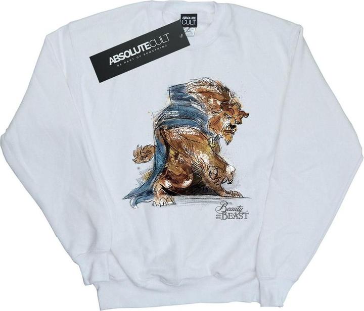 Disney Beauty And The Beast Beast Sketch Sweatshirt Jungen