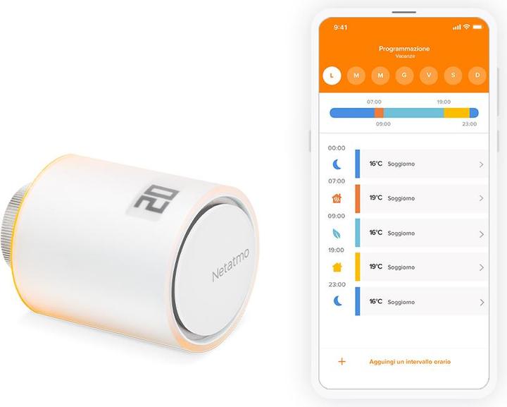 Image du produit Netatmo Robinet thermostatique intelligent? Vanne de radiateur supplémentaire