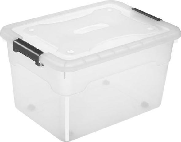 Immagine prodotto Juskys Set di scatole portaoggetti con coperchio (45 l)