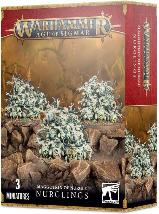 Image du produit Games Workshop Warhammer AoS & 40k - Daemons Of Nurgle Nurglings
