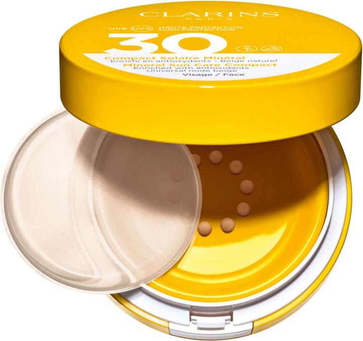 Immagine prodotto Clarins Sole - Compatto Solaire Minéral Visage SPF30 (Crema solare viso, SPF 30, 11 ml, 103 g)