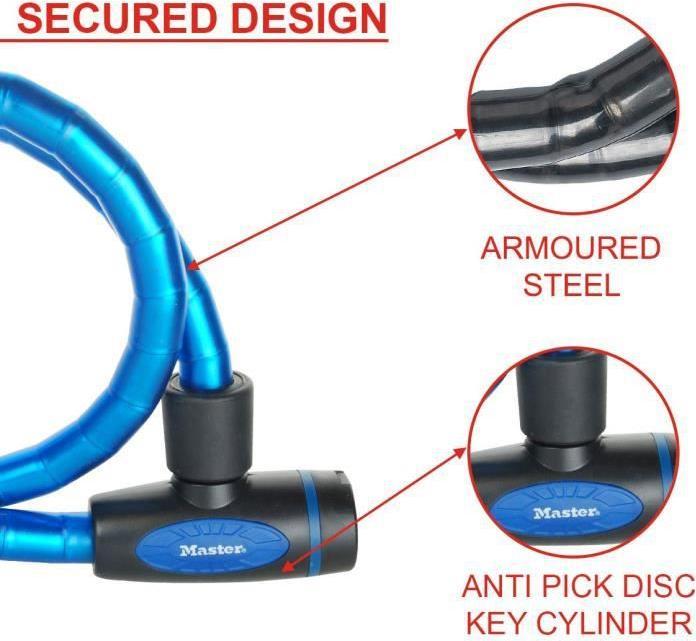 Actual product image Master Lock Armored link lock (100 cm)