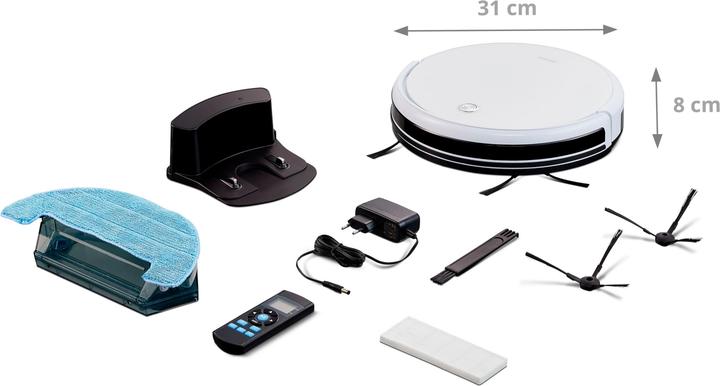 Produktbild Medion S15 SW Robot vacuum cleaner (50070905) (Saugroboter)