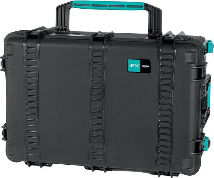 Produktbild HPRC 2760W Koffer, rollbar, schwarz/blau mit Softdeck Einteilung (Fotokoffer, 2760 l)