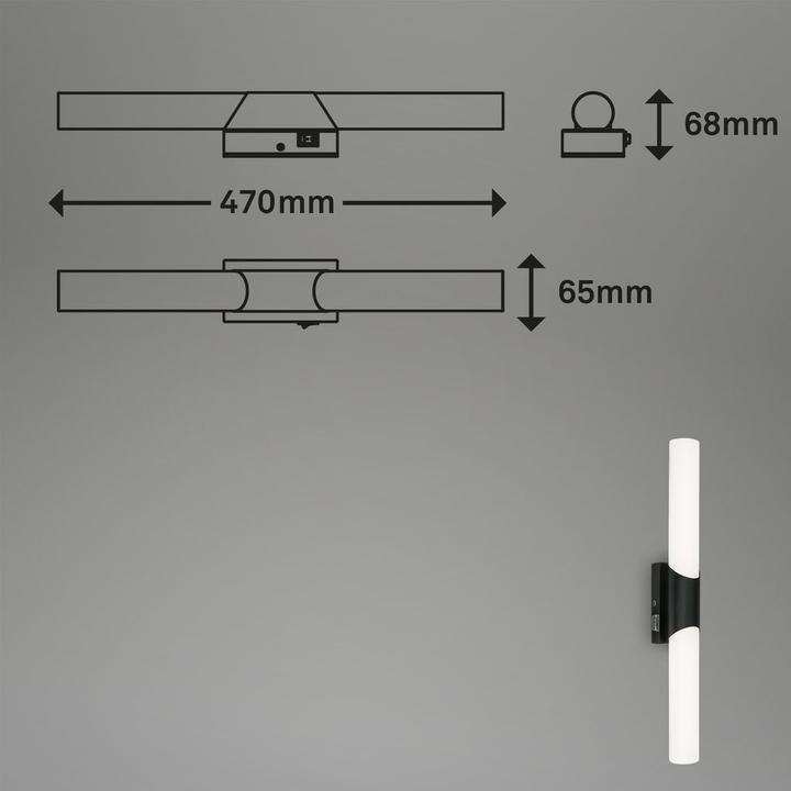 Image du produit Briloner Lampe LED pour salle de bain (1300 lm)