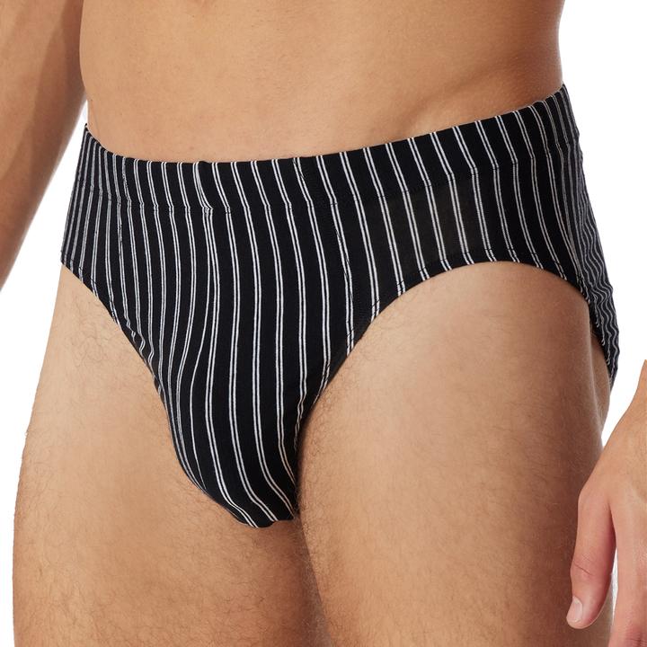 Immagine prodotto Schiesser Confezione da 3 mini slip / mutande in cotone organico 95/5 Essentials (L, confezione da 3)