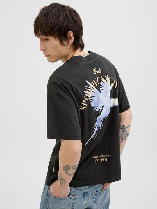 Actual product image Jack & Jones Gedruckt Rundhalsausschnitt T-shirt T-shirt (XL)