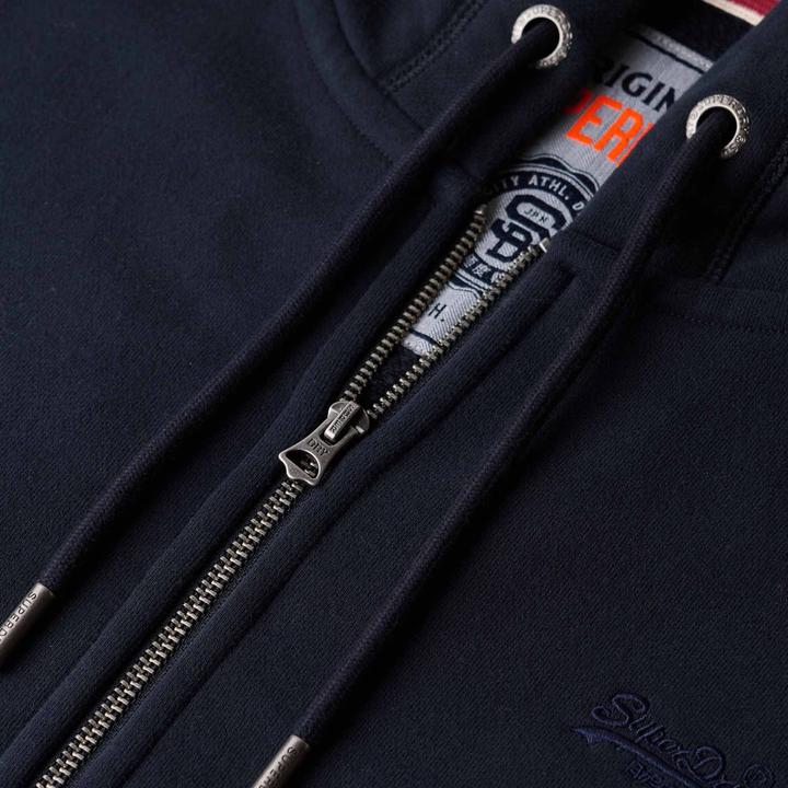 Actual product image Superdry Sweatjacke Casual Figurbetont Essential Logo Zip Hoodie (S)