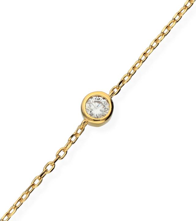 Carat Solitaire (16 cm, Messing Plaqué Or)
