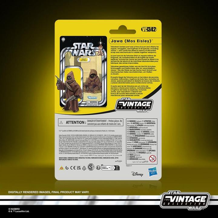 Produktbild Hasbro Star Wars Episode IV Vintage Collection Playset Streets of Mos Eisley mit Jawa Action Figure