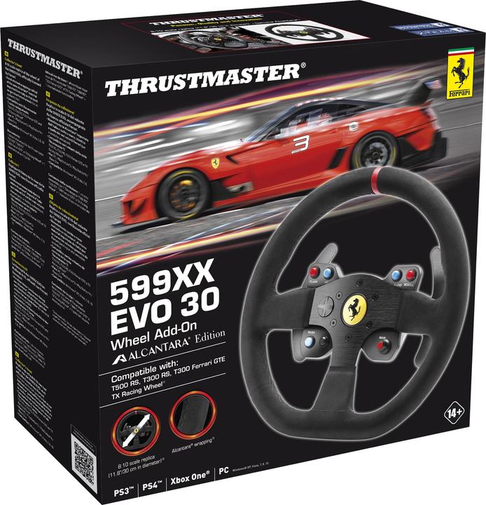 Produktbild Thrustmaster 599XX EVO 30 Felgenaufsatz Alcantara Edition (Xbox Series X, Xbox One S, Xbox Series S, PC, PS3, PS4, Xbox One X)