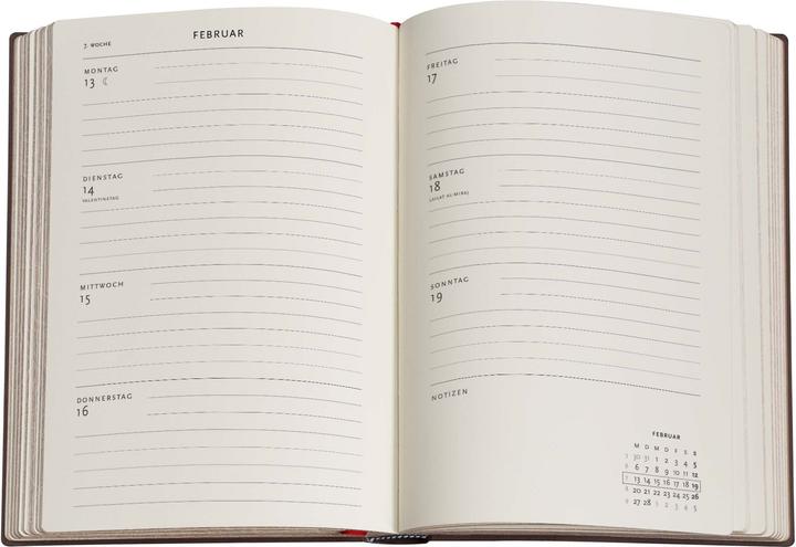 Immagine prodotto Paperblanks PAPERBLAN Agenda Ballons Midi 25/26 FD0667-2 1W/2S 18M DE HOR SC 13x18cm (13 x 18 cm, Tedesco)
