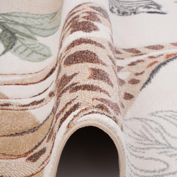 Produktbild Pergamon Kinder Teppich Maui Kids Giraffe Zebra Löwe (140 x 200 cm)