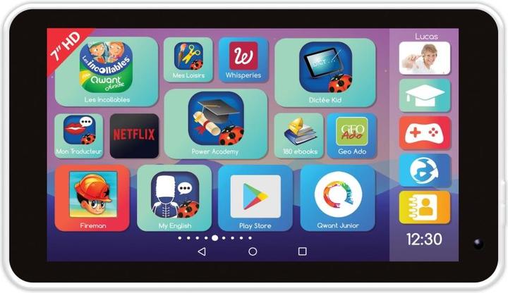 Image du produit Lexibook Tablette LexiTab Master 7 pouces à contenu éducatif, housse de protection version FR