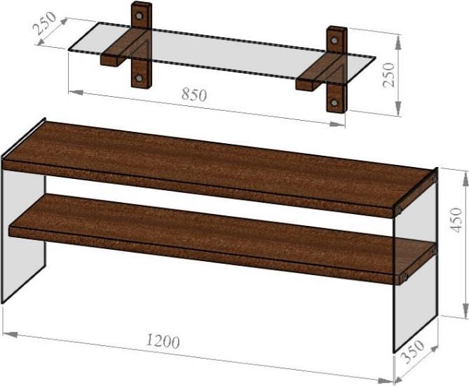Actual product image Skye Decor Aurelie (120 x 45 x 35 cm)