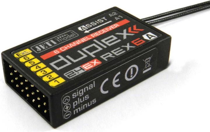 Jeti Receiver Rex 6 Assist duplex