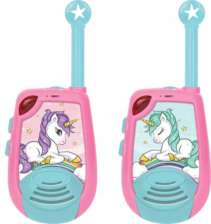 Produktbild Lexibook Einhorn Walkie-Talkies mit Kanalwahl Reichweite bis zu 2 km
