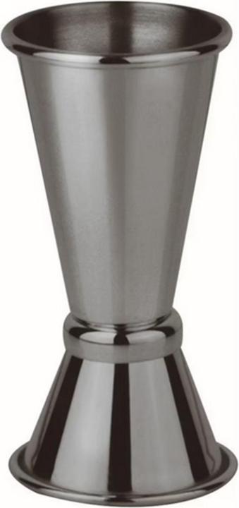 Paderno Cocktail-Doppelmass 40/20 ml, Schwarz (Jigger)