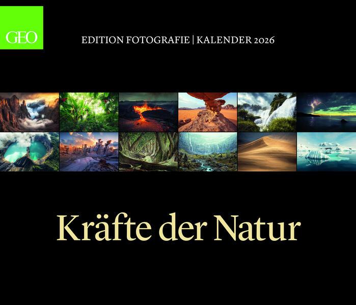 Produktbild Neumann GEO Edition: Kräfte der Natur 2026 - Wand-Kalender - Poster-Kalender - 70x60 (Harter Einband, Deutsch)