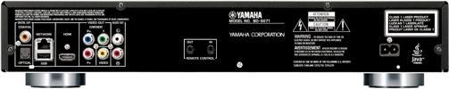 Actual product image Yamaha BD-S671, 3D Blu-ray Disc player, DLNA, black