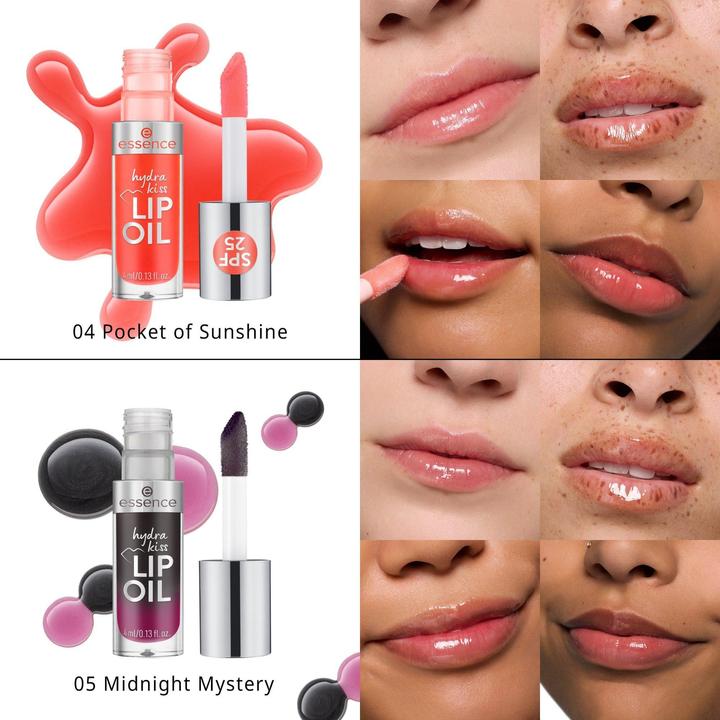 Immagine prodotto essence olio per labbra hydra kiss (05 Mistero di mezzanotte)