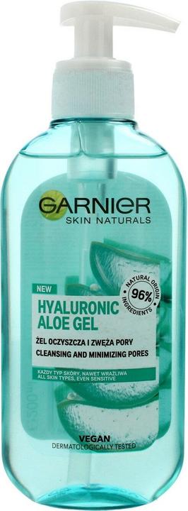 Garnier Hyaluronic Aloe Gel Cleansing Gel For Each Type Score 200Ml (Gel, 200 ml)