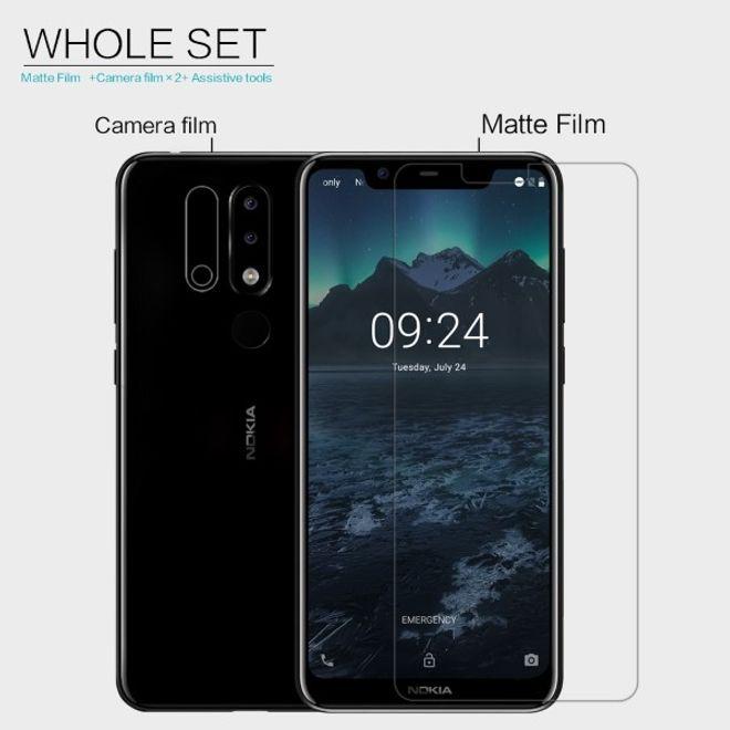 Produktbild Nillkin Matte Series Schutzfolie (1 Stück, Nokia 5.1 Plus)