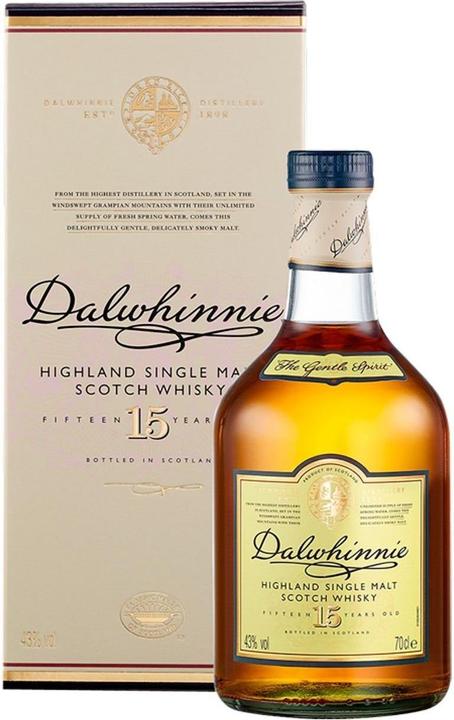 Dalwhinnie 15 anni (Single Malt, Whisky scozzese, 1 x 70 cl)