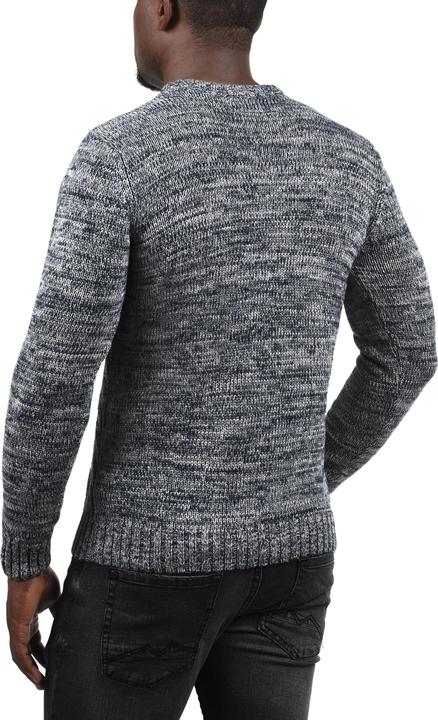 Image du produit Solid Philemon Pull En Grosse Maille Pull-Over Tricot Pour Homme Avec Encolure Rond 100% Coton (XL)