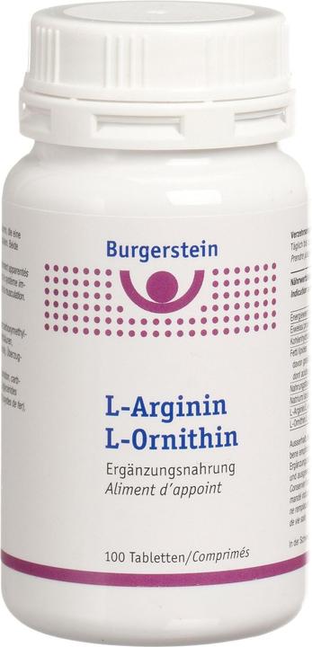 Produktbild Burgerstein L-Arginin L-Ornithin (100 Stück, Tabletten, 134 g)