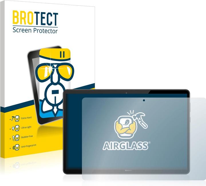 Produktbild BROTECT AirGlass Panzerglasfolie (1 Stück, MediaPad T5 10)