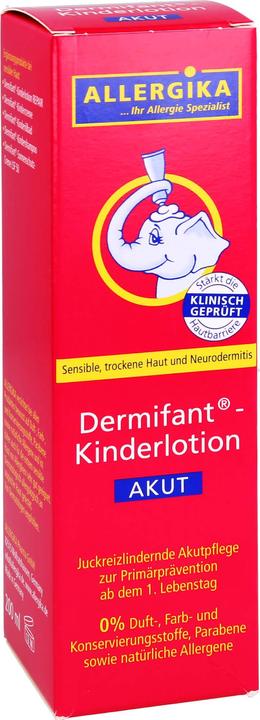 Actual product image Allergika Dermifant Children's Lotion Acute, 200 ml Lotion