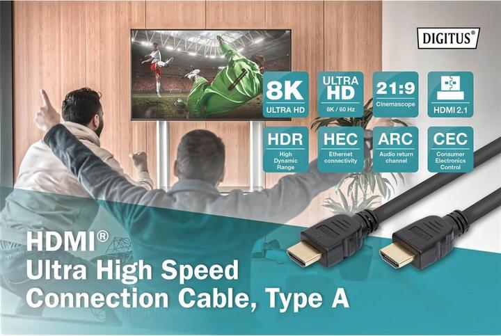 Immagine prodotto Digitus HDMI (Typ A) — HDMI (Typ A) (5 m, HDMI)